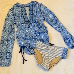 NWOT Adorable Two- Piece Bathing Suit